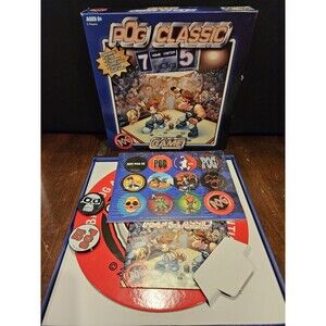 Vintage 2006 Authentic POG Classic Game 22 Original POGS 2 Slammers & Board NEW